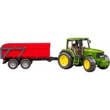 bruder Trattore John Deere 6920 Con Rimorchio 