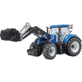 bruder Trattore New Holland T7.315 Con Benna blu/grigio, Blu, Plastica, 0,25 anno/i, Ragazzo, 8,25 anno/i, 1 pezzo(i)