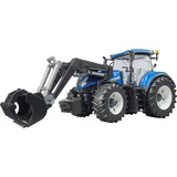 bruder Trattore New Holland T7.315 Con Benna blu/grigio, Blu, Plastica, 0,25 anno/i, Ragazzo, 8,25 anno/i, 1 pezzo(i)