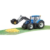 bruder Trattore New Holland T7.315 Con Benna, Veicolo modello blu/grigio, Blu, Plastica, 0,25 anno/i, Ragazzo, 8,25 anno/i, 1 pezzo(i)