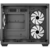 Aerocool Dryft Mini Mini Tower Nero, Chassis Tower Nero, Mini Tower, PC, Nero, ATX, micro ATX, Mini-ITX, SPCC, Vetro temperato, Gaming