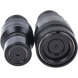 Alphacool 8756072 parte e accessorio del sistema di raffreddamento del computer, Connessione Nero (opaco), Ottone, Nero, 1/4", Femmina, 2,39 cm, 110 g