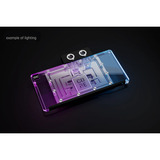Alphacool Core RX 9070 XT Nitro+, Raffreddamento ad acqua trasparente/cromo