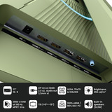 Arozzi Nova 27T2K180, Monitor di gioco verde