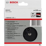 Bosch 2 608 601 175 accessorio per levigatrici 1 pz Foglio abrasivo, Platorello per levigatrice Nero, 1 pezzo(i)