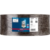 Bosch 2 608 901 227 fornitura per levigatura manuale Rotolo di carta vetrata Grana grossa 1 pz, Foglio abrasivo marrone, Rotolo di carta vetrata, Grana grossa, Sverniciatura, Marrone, 115 mm, 10 m