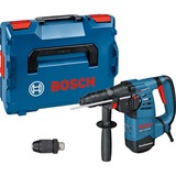 Bosch GBH 3-28 DFR 800 W 900 Giri/min, Trapano a percussione blu, 2,8 cm, 900 Giri/min, 3,1 J, 4000 bpm, 12 - 18 mm, 1,3 cm
