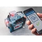Bosch GLL 3-80 C Professional Livella lineare 30 m 630 - 650 nm (< 10 mW), Attraversare la linea laser blu/Nero, 30 m, 0,2 mm/m, 4°, 120 m, 630 nm, Orizzontale/Verticale