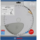 Bosch PRO Wood Lama per sega circolare 216 mm 