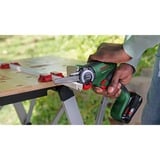 Bosch UniversalCut 18V-65 seghetto elettrico 8000 spm (fogli per minuto) 1 kg, Sega a catena verde/Nero, Nero, Verde, Senza spazzola, 8000 spm (fogli per minuto), 6,5 cm, Batteria, Ioni di Litio