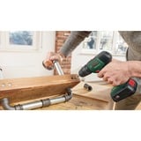 Bosch Universal Impact 18V 1450 Giri/min Senza chiave 1,3 kg Verde, Trapano avvitatore verde/Nero, Trapano con impugnatura a pistola, Senza chiave, Verde, 1 cm, 1450 Giri/min, 3 cm