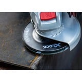 Bosch X-LOCK Expert R781 disco abrasivo in fibra ceramica Prisma, Ø 180mm, K80, Mola abrasiva 