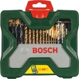Bosch X-Line 40pezzo(i), Trapano & Set di bit verde, Trapano, 6,5 mm, 2,5 cm, 40 pezzo(i)