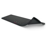 CHERRY 61510017 Protezione per tastiera, Pellicola protettiva Nero, Protezione per tastiera, Silicone, 463 mm, 164 mm, 100 g, Nero