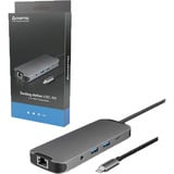 Chieftec DSC-901 docking station per dispositivo mobile Grigio titanio, USB tipo-C, Grigio