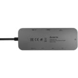 Chieftec DSC-901 docking station per dispositivo mobile Grigio titanio, USB tipo-C, Grigio