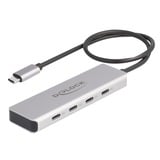 DeLOCK 64231, Hub USB grigio