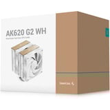 DeepCool AK620 G2 WH, raffreddamento CPU  bianco/legno