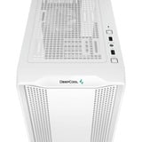 DeepCool CC560 V2, Chassis Tower bianco
