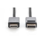 Digitus Cavo adattatore DisplayPort > HDMI, UHD 4K Nero