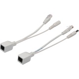 Digitus Kit cavi PoE passivo bianco, Fast Ethernet, Bianco, Cina, 75 mm, 265 mm, 98,333 g