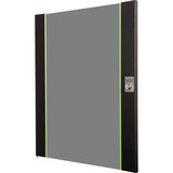 Digitus Porta frontale in vetro per armadio da parete 19" 16U serie Unique, Pannello frontale Nero