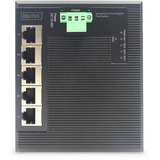 Digitus Rete Ethernet Gigabit a 5 porte, Interruttore Nero