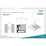 Digitus Rete Ethernet Gigabit a 5 porte, Interruttore Nero