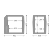 Dometic TropiCool TCX 21, Scatola cool grigio