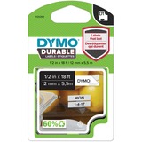 Dymo D1 - Durable Etichette - Nero su bianco - 12mm x 5.5m Nero su bianco, Multicolore, Vinile, Belgio, -40 - 80 °C, DYMO