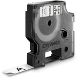 Dymo D1 - Durable Etichette - Nero su bianco - 12mm x 5.5m, Nastro di scrittura Nero su bianco, Multicolore, Vinile, Belgio, -40 - 80 °C, DYMO