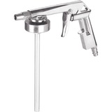 EINHELL 4135001 manometro per pneumatico Manometro digitale alluminio, Manometro digitale, Nero, Trasparente, Bianco, Analogico, 420 g, 50 mm, 109 mm