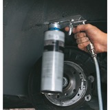 EINHELL 4135001 manometro per pneumatico Manometro digitale, Pistola a spruzzo alluminio, Manometro digitale, Nero, Trasparente, Bianco, Analogico, 420 g, 50 mm, 109 mm