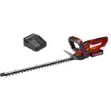 EINHELL Power X-Change tagliasiepi a batteria GC-CH 1855/1 Li Kit, 18 Volt rosso/Nero