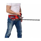 EINHELL Power X-Change tagliasiepi a batteria GC-CH 1855/1 Li Kit, 18 Volt rosso/Nero