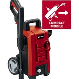 EINHELL TC-HP 130 idropulitrice Verticale Elettrico 390 l/h Rosso rosso/Nero, Verticale, Elettrico, 5 m, Alta pressione, Rosso, 390 l/h