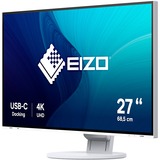 EIZO FlexScan EV2785-WT LED display 68,6 cm (27") 3840 x 2160 Pixel 4K Ultra HD Bianco bianco, 68,6 cm (27"), 3840 x 2160 Pixel, 4K Ultra HD, LED, 14 ms, Bianco