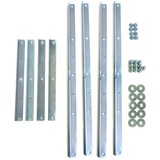 Ergotron 97-759 kit di fissaggio, Montaggio argento, 1,63 kg, 610 mm, 76 mm, 32 mm, 800 g