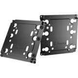 Fractal Design FD-A-BRKT-003 parte del case del computer Universale Staffa di montaggio HDD, Telaio di montaggio Nero, Universale, Staffa di montaggio HDD, Acciaio, Nero, 2.5,3.5", 120 mm