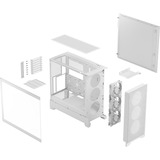 Fractal Design Pop 2 Air White TG RGB, Chassis Tower bianco
