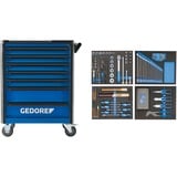 GEDORE workster highline WHL-L7-TS-147, Carrelli per attrezzi blu/Nero
