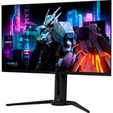 GIGABYTE AORUS Monitor da gioco FO32U2 OLED da 32” - 3840 x 2160 (UHD), 240Hz, 0,03ms, KVM, 250 cd/m², FreeSync Premium Pro, DisplayHDR True Black 400, HDMI 2.1, Monitor di gioco Nero, 240Hz, 0,03ms, KVM, 250 cd/m², FreeSync Premium Pro, DisplayHDR True Black 400, HDMI 2.1, 80 cm (31.5"), 3840 x 2160 Pixel, 4K Ultra HD, OLED, 0,03 ms, Nero