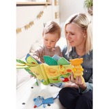 HABA Libro di stoffa Casetta di foglie, Libro di apprendimento 