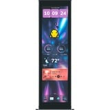 HYTE Aggiornamento Display Touch Y70 Pitch Black, Visualizzazione Nero