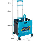 Hazet CARRELLO DELLA SPESA con logo HAZET celeste/Nero