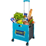 Hazet CARRELLO DELLA SPESA con logo HAZET celeste/Nero