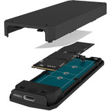 ICY BOX 61189, Disk enclosure Nero