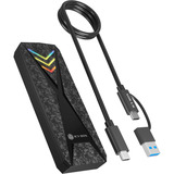 ICY BOX Spade Case 1805, Disk enclosure Nero