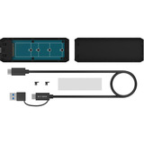 ICY BOX Spade Case 1805, Disk enclosure Nero