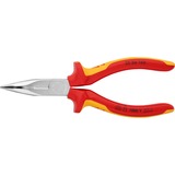 KNIPEX 25 26 160 Side-cutting pliers pinza Side-cutting pliers, Acciaio al cromo vanadio, Plastica, Rosso/Arancione, 16 cm, 144 g